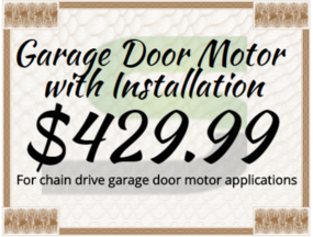 Swift garage door coupon