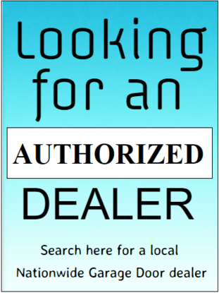 Looking for an authorized dealer? Search here for a local Nationwide Garage Door dealer